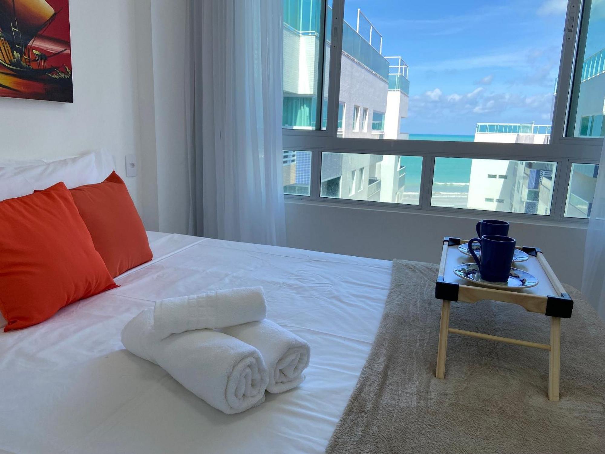 Bela Hospedagem - Pe Na Areia No Bessa, Wifi C/Vista Piscina E Mar João Pessoa Eksteriør bilde